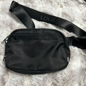 Lole Jamie Belt Bag in Black